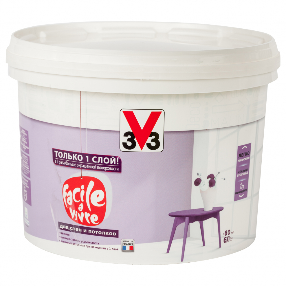 Краска для сантехники v33 Renovation perfection