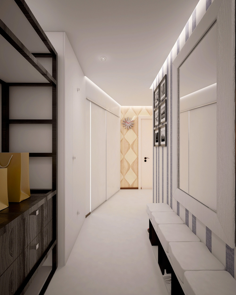 Планировка с длинным коридором