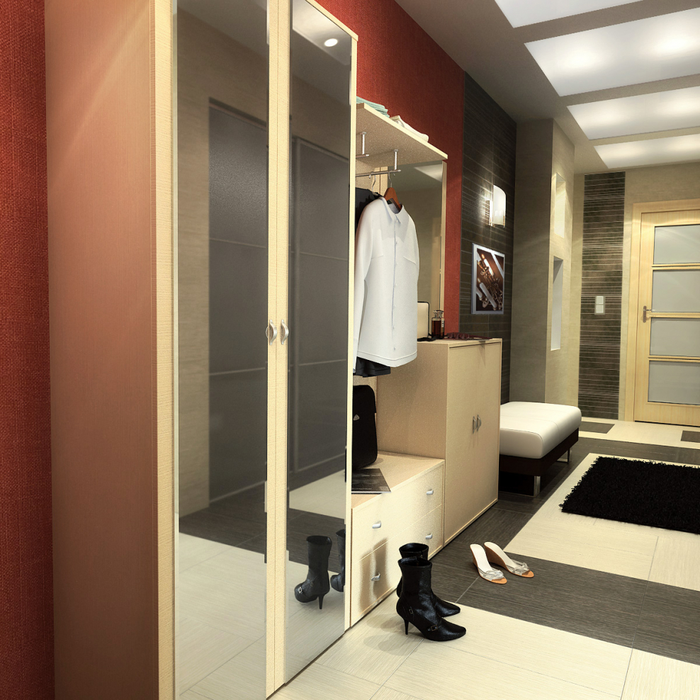 Узкая прихожая