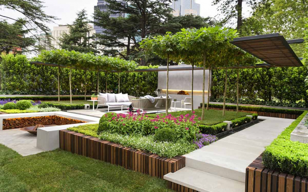 Мельбурн Озеленение