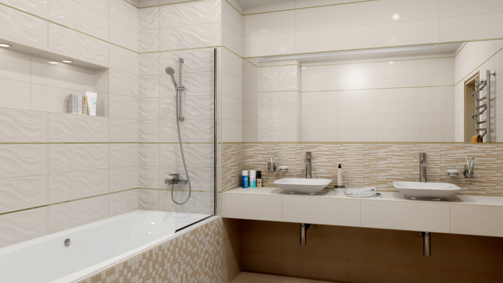 Плитка laparet Vega бежевый