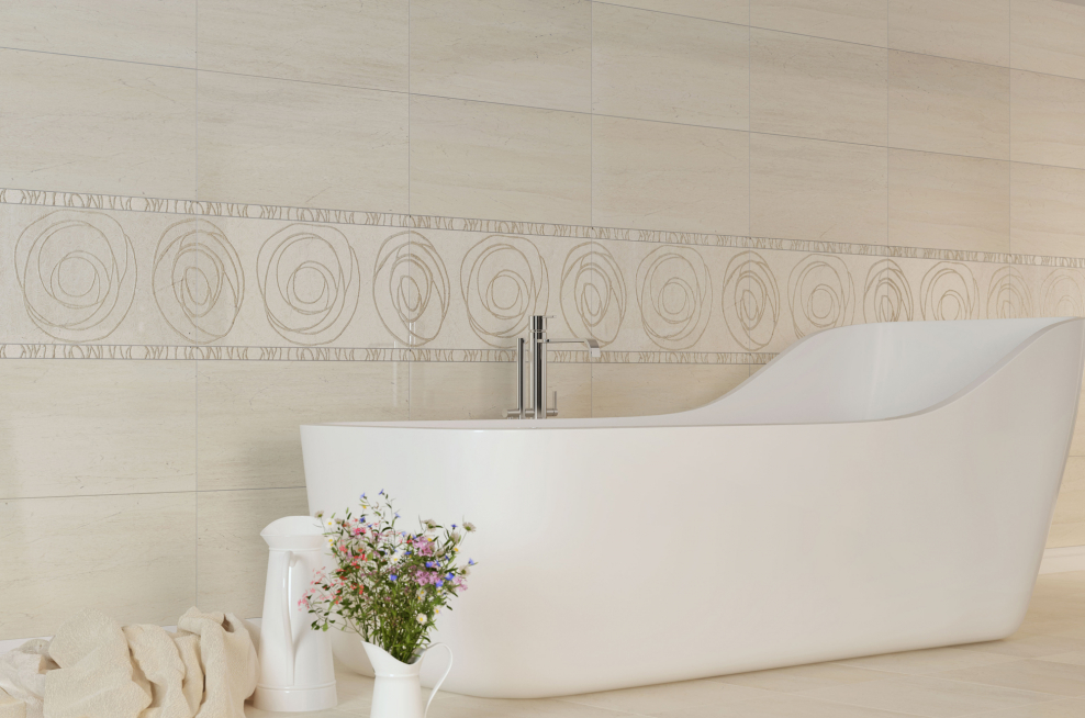 Коллекция плитки Golden Tile крема Марфил