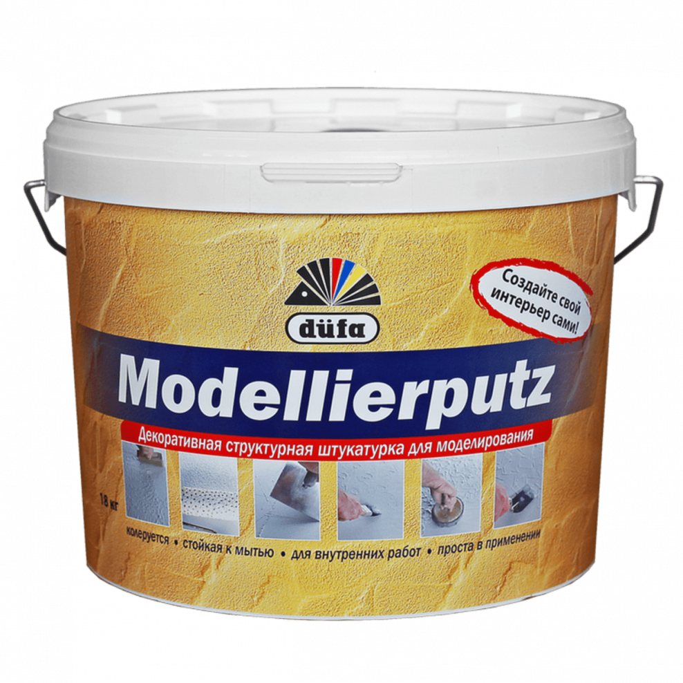 Декоративная штукатурка Дюфа Modellierputz