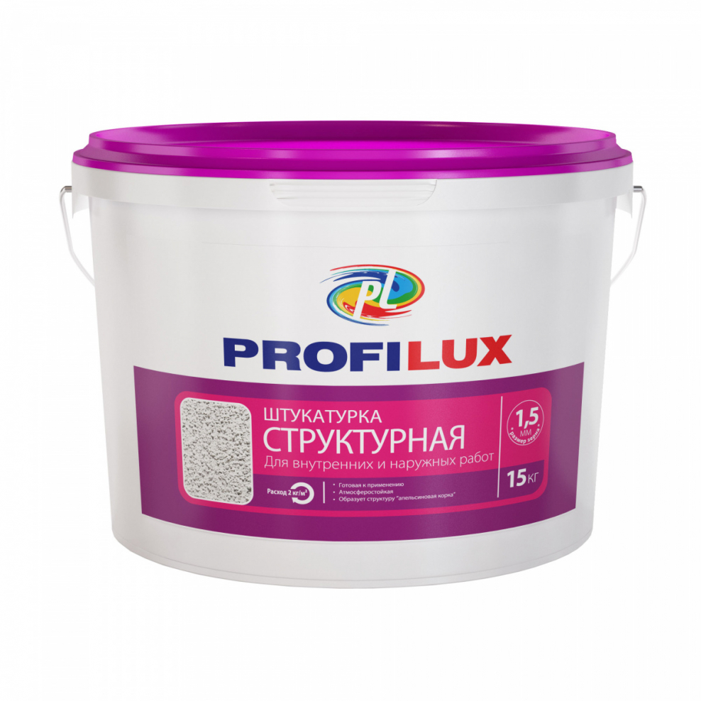 Profilux штукатурка роллерная