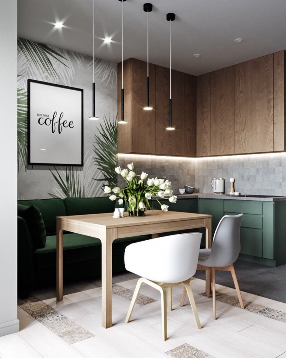 Декор современной кухни