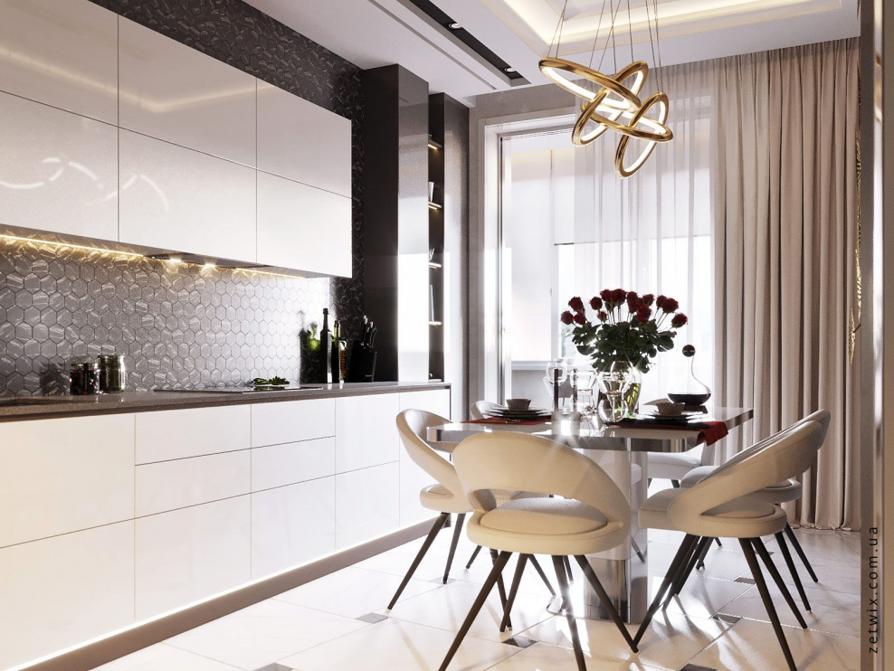 Кухни 10 кв м в современном стиле 2020