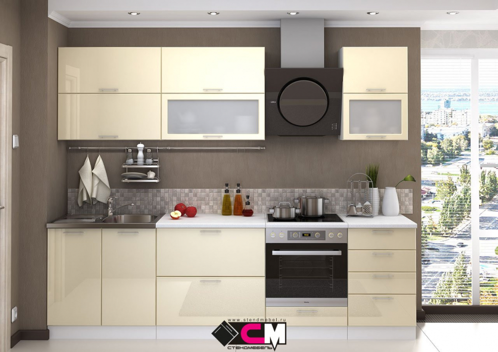 Кухня Прованс зеленая Лорен