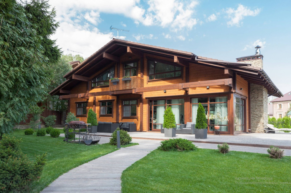 А фрейм дом шалаш