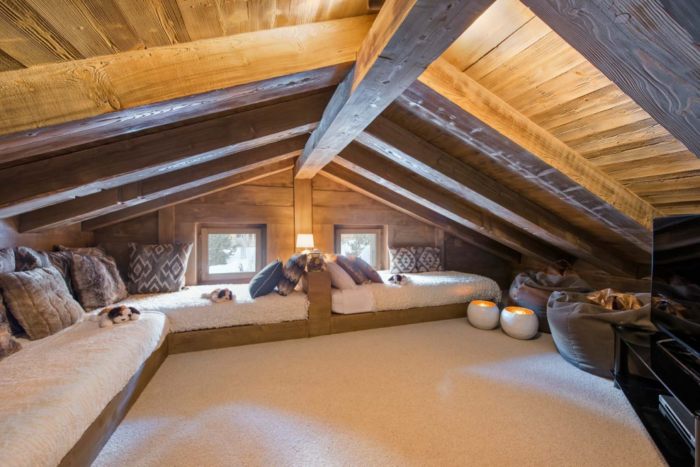 Двускатная крыша Шале