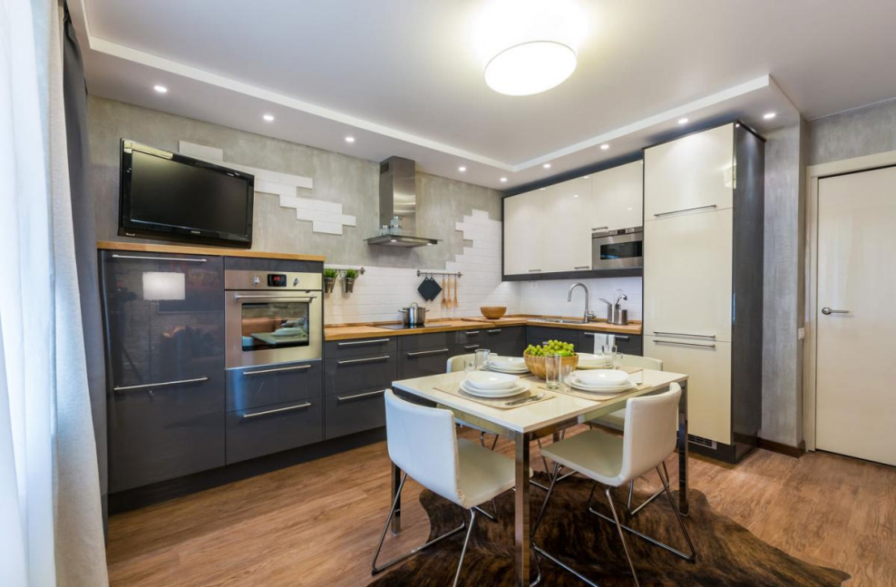 Телевизор на кухне