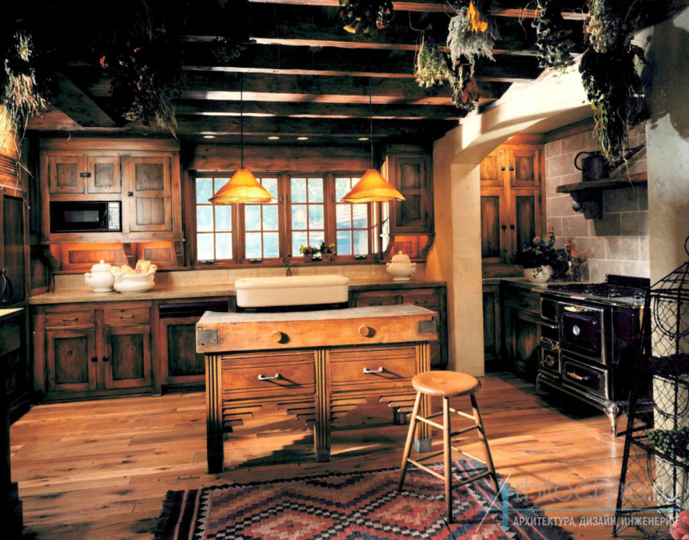 Кухня в стиле ретро
