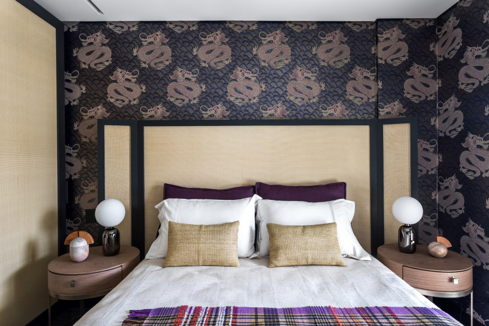 Акцентная стена в современном интерьере