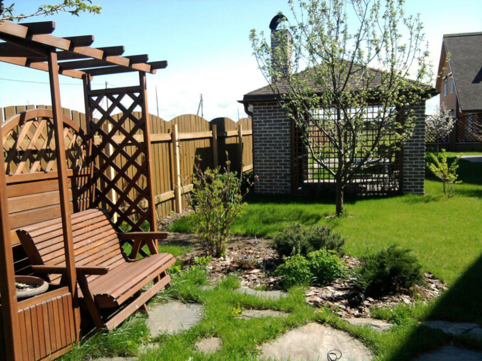 Зонирование зоны отдыха на участке