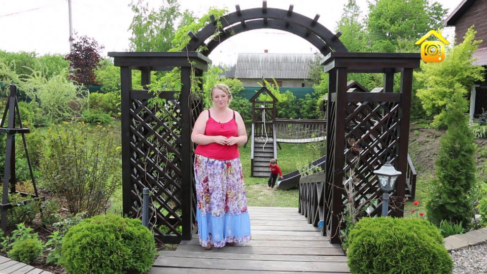 Отгородить огород от зоны отдыха красиво