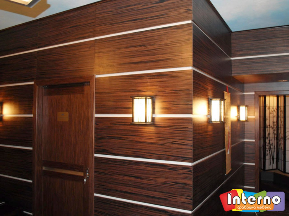 Панели ГСП шпонированные