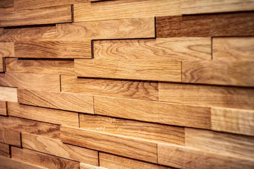 Деревянная стеновая панель