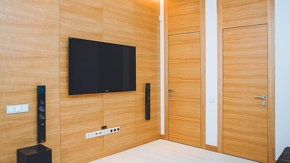 Обшивка МДФ панелями