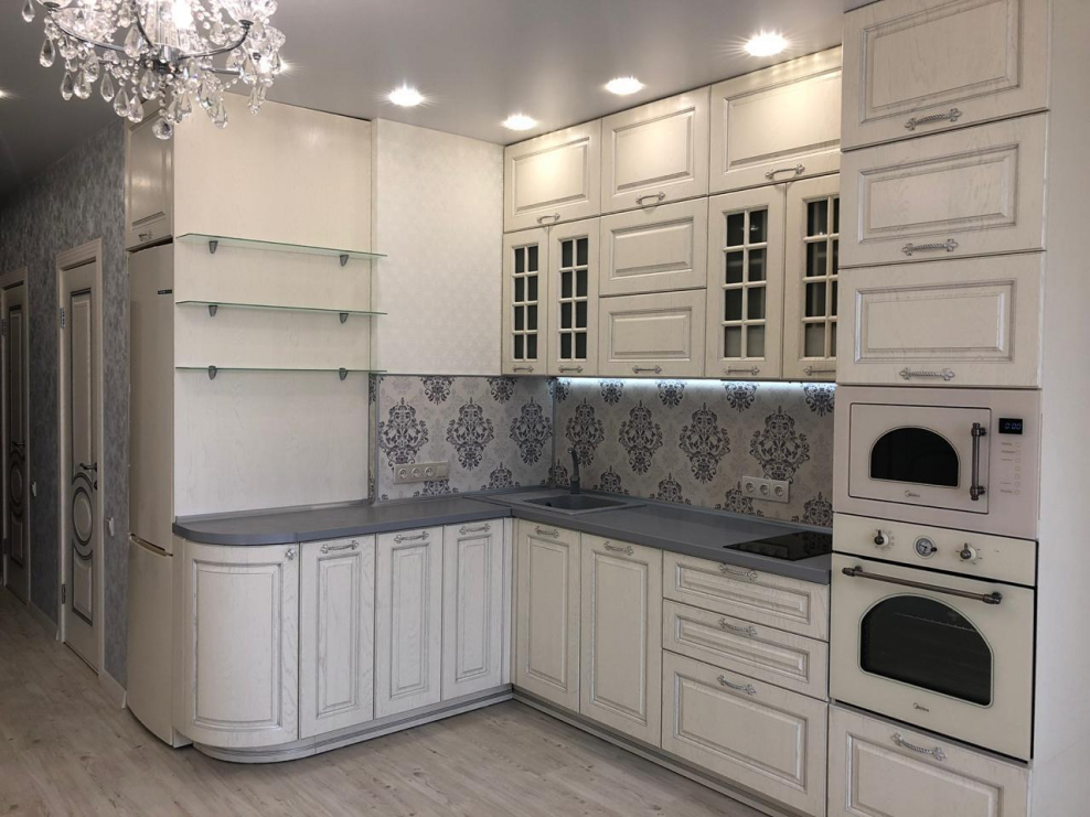 Кухонный гарнитур до потолка