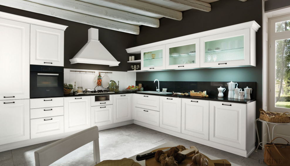 Кухня Неоклассика Мария белая