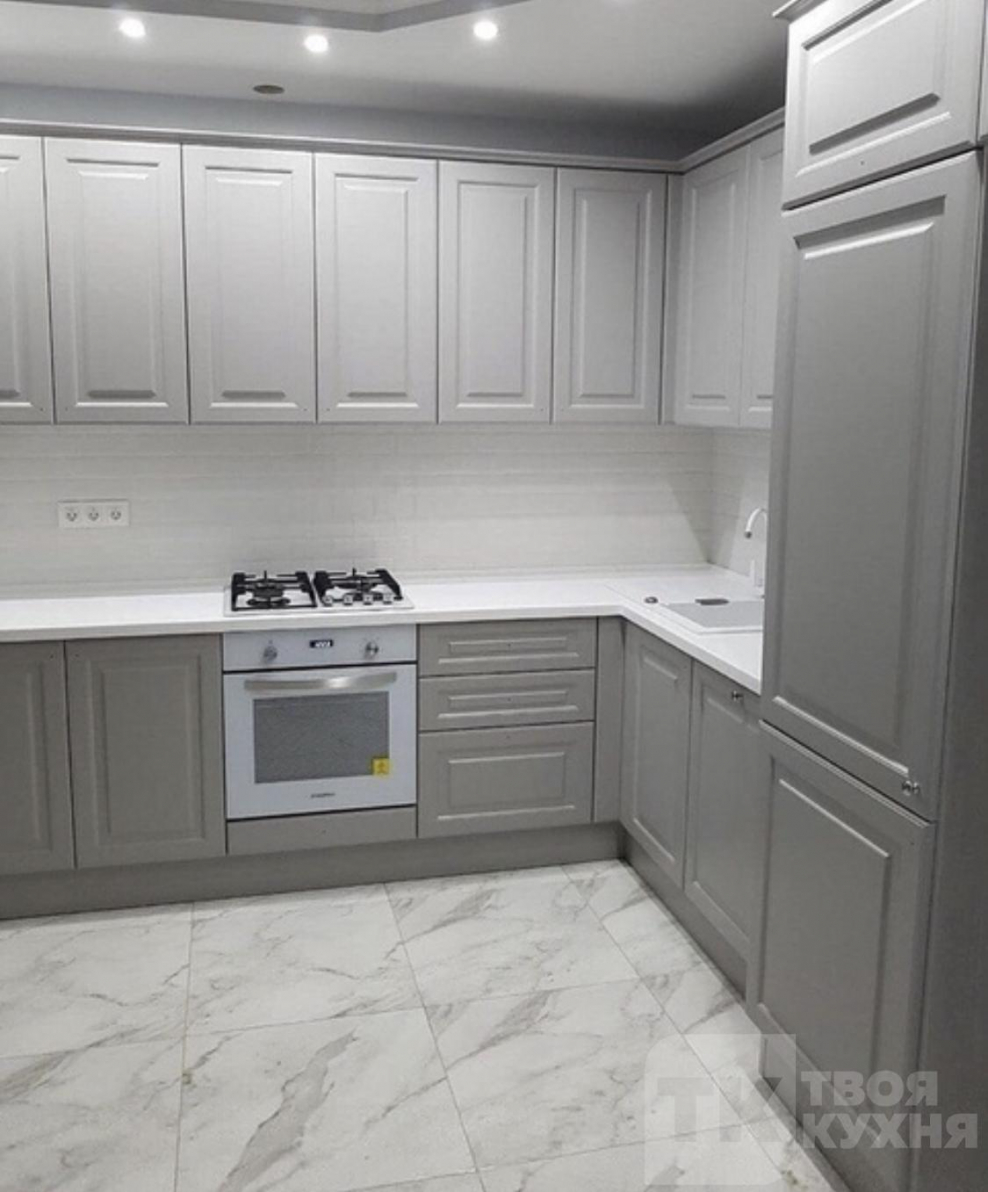 Кухни МДФ эмаль матовая Неоклассика