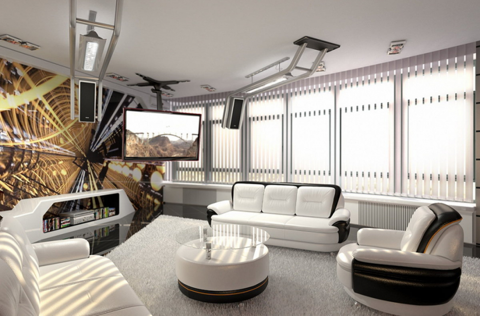 Стиль Техно в интерьере