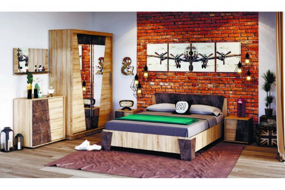 Модульная спальня Санремо