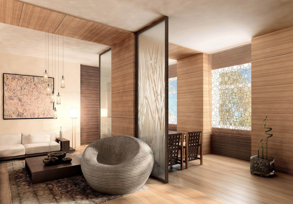 Дерево в интерьере