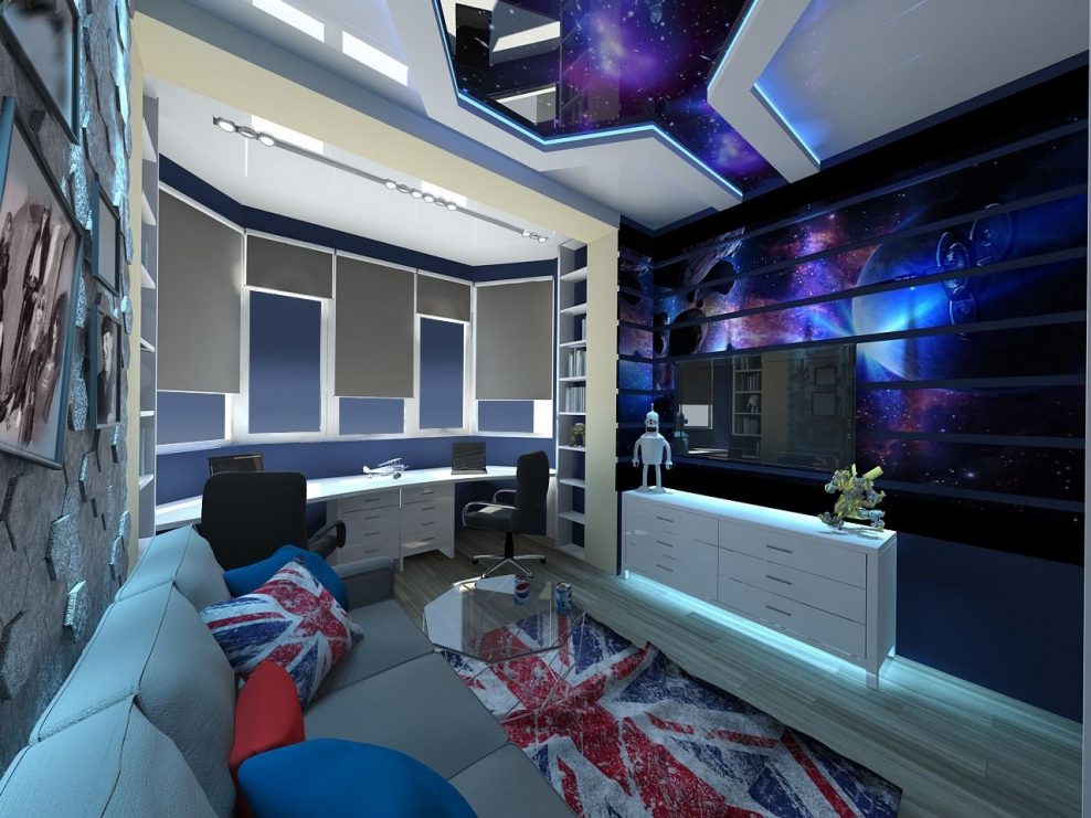 Крутая комната для подростка