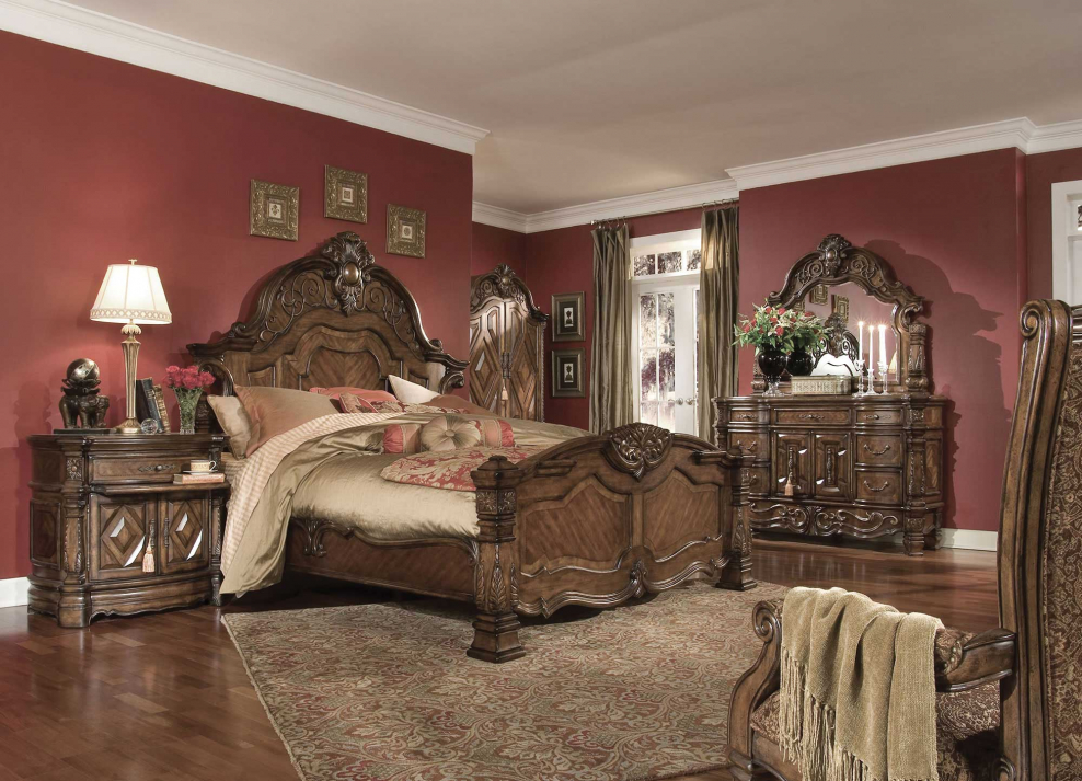 Спальня в винтажном стиле