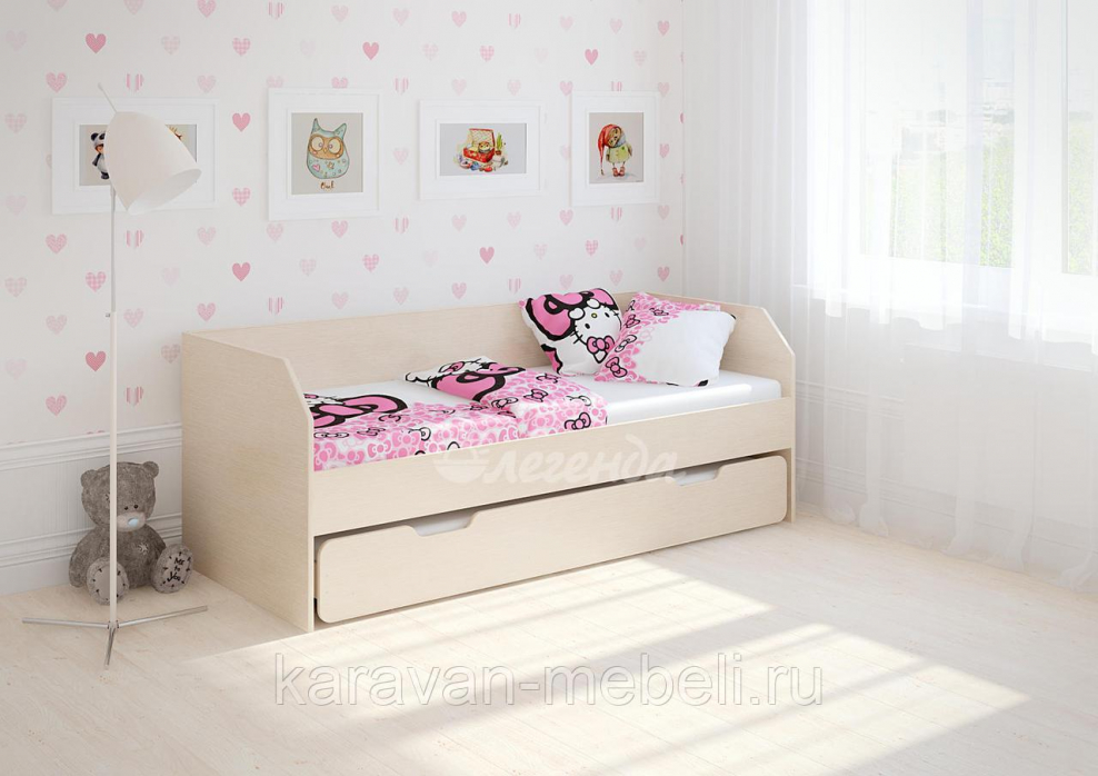 Детская кровать Легенда 13.2 выдвижная