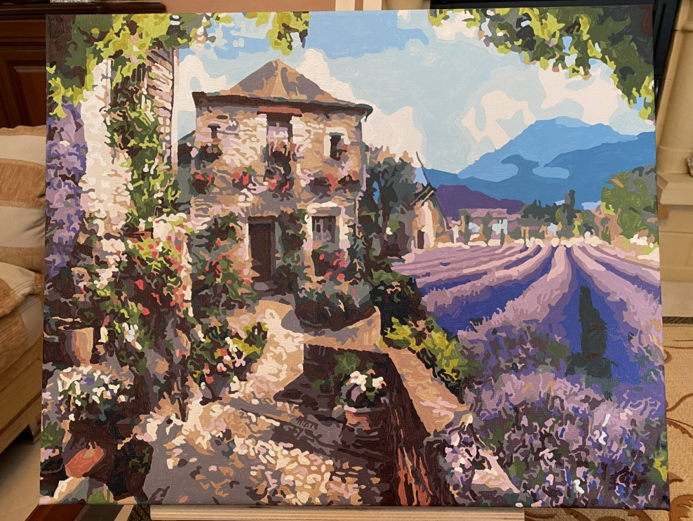 Картины по номерам Прованс