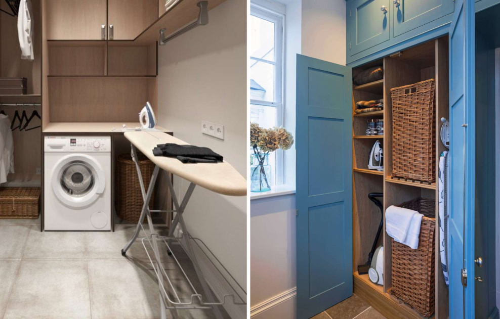 Постирочная кладовая комната