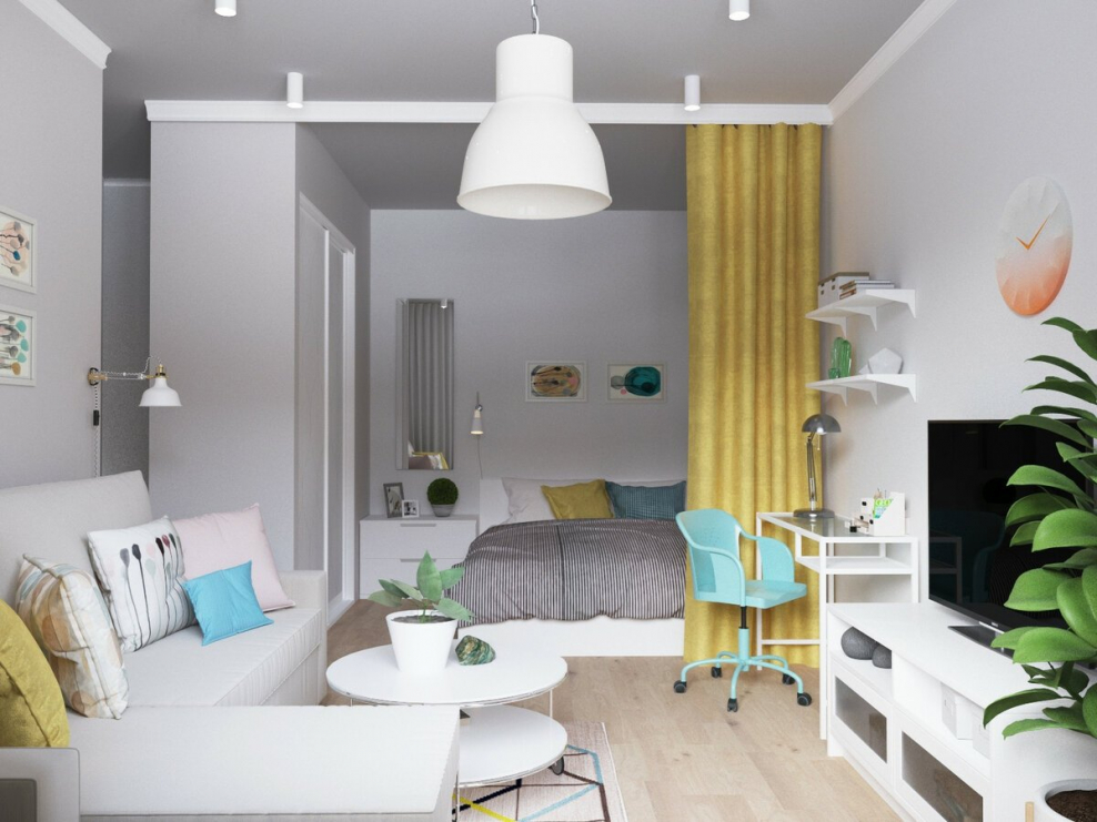 Детская комната с балконом