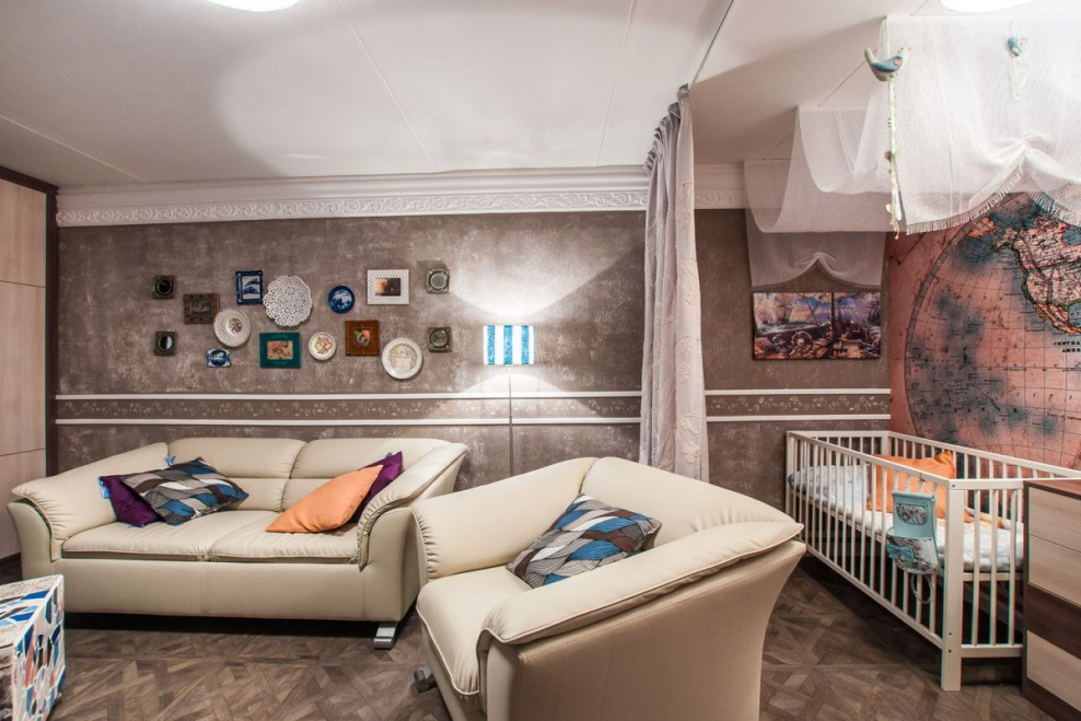 Однушка для семьи с ребенком