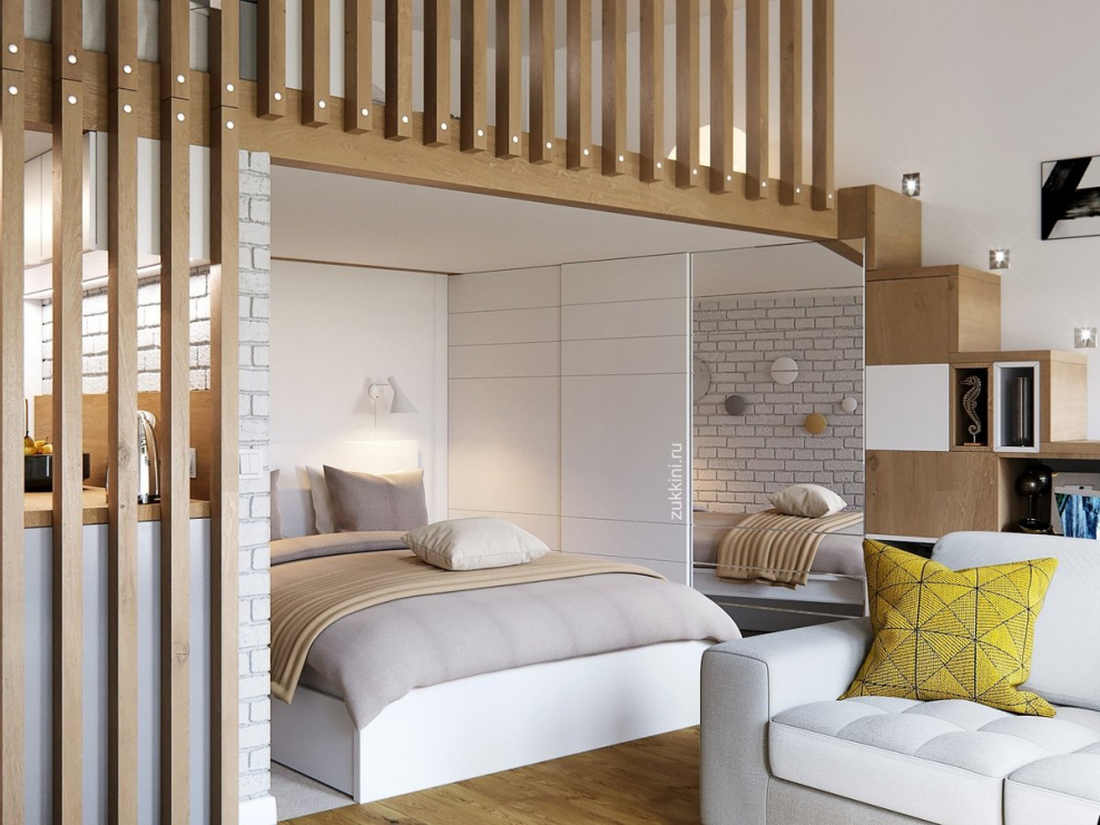 Зонирование детской комнаты