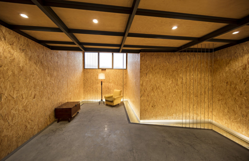 Потолок из OSB плиты