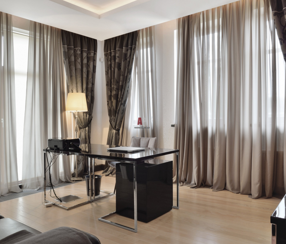 Шторы на панорамные окна