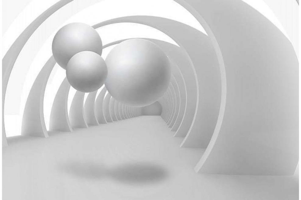 Фотообои объемные круги