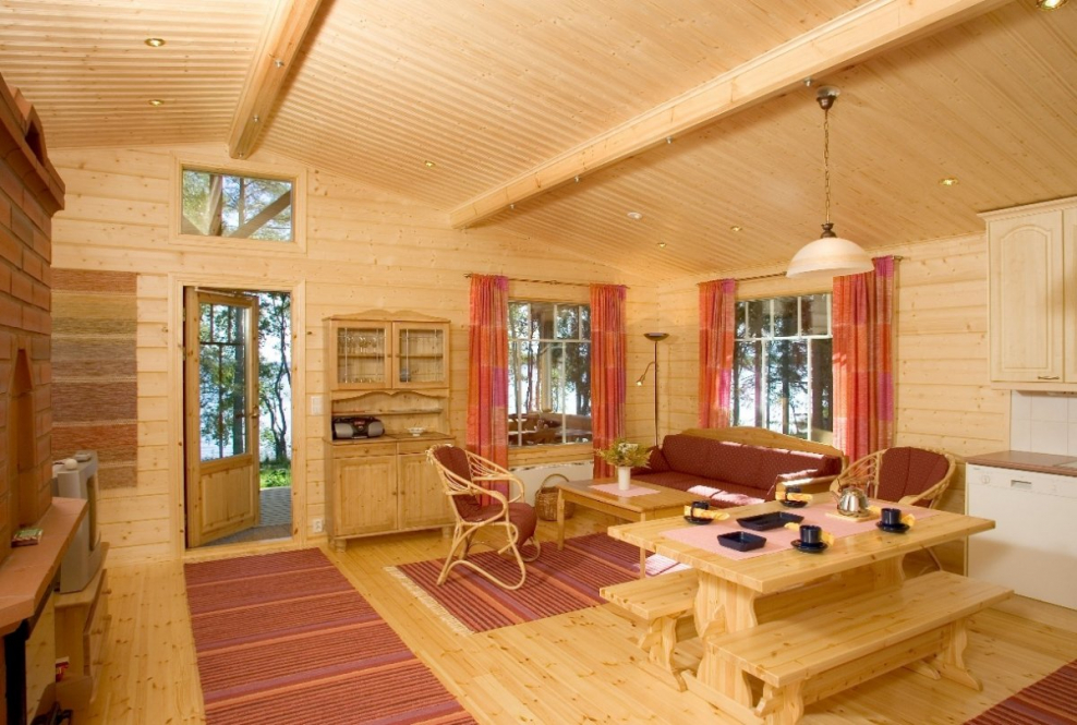 Финский дом изнутри