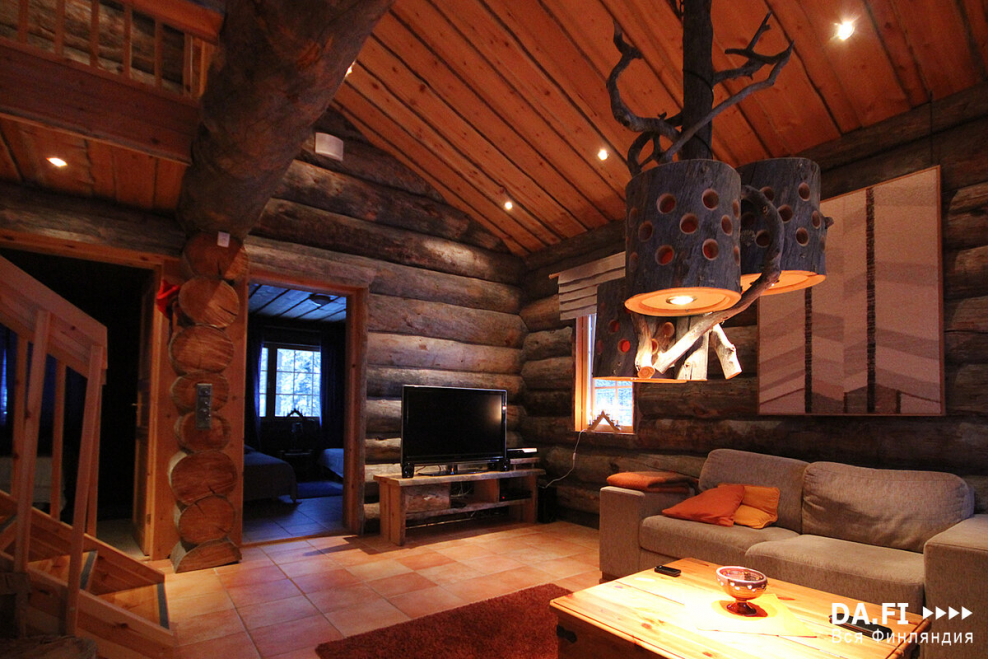 Финский дом Хонка интерьер
