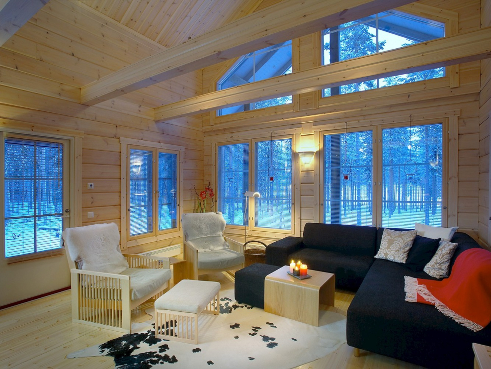 Финский дом интерьер