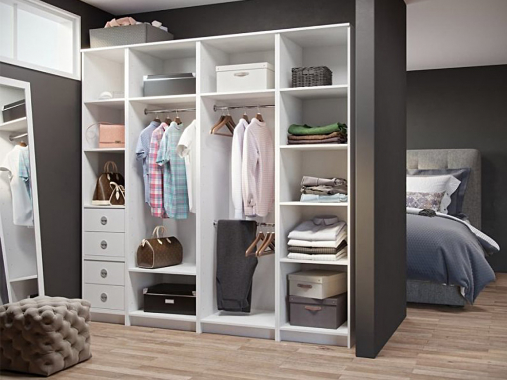 Модульная гардеробная система Дели