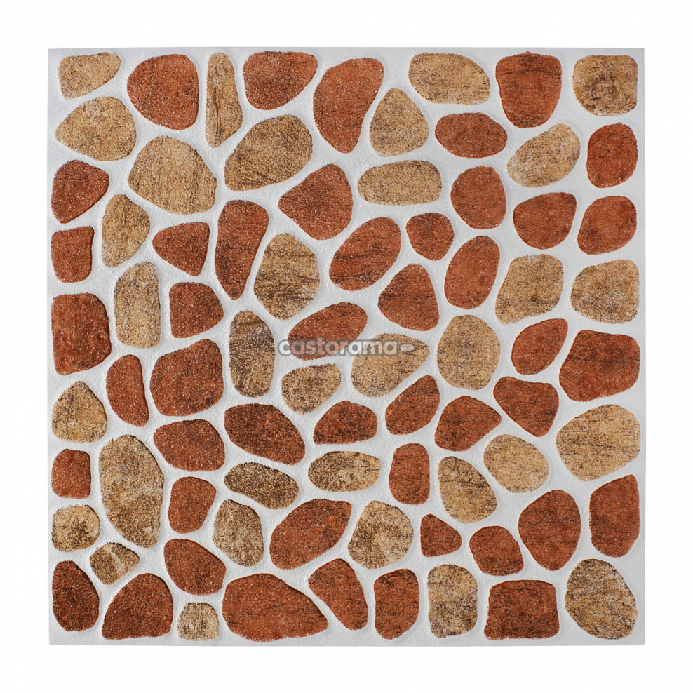 Напольная плитка ВКЗ Пьетра, 32,7 х 32,7 см, коричневая