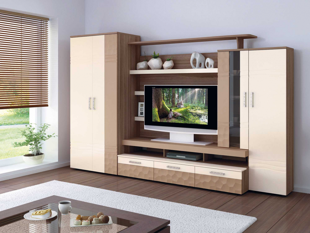 Стенка мокко Витра