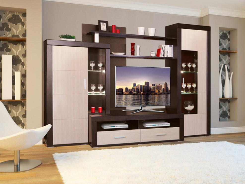 Гостиная Корсика Союз мебель