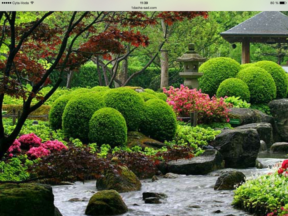 Стиль Токио ландшафт