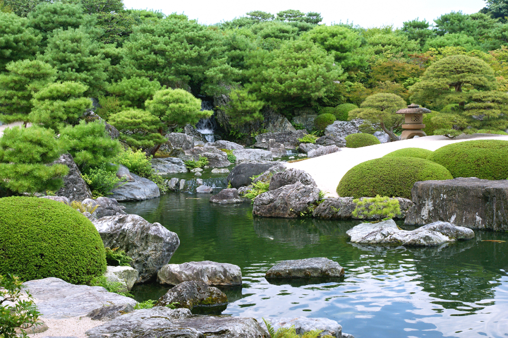 Японский сад .- Хейанский период