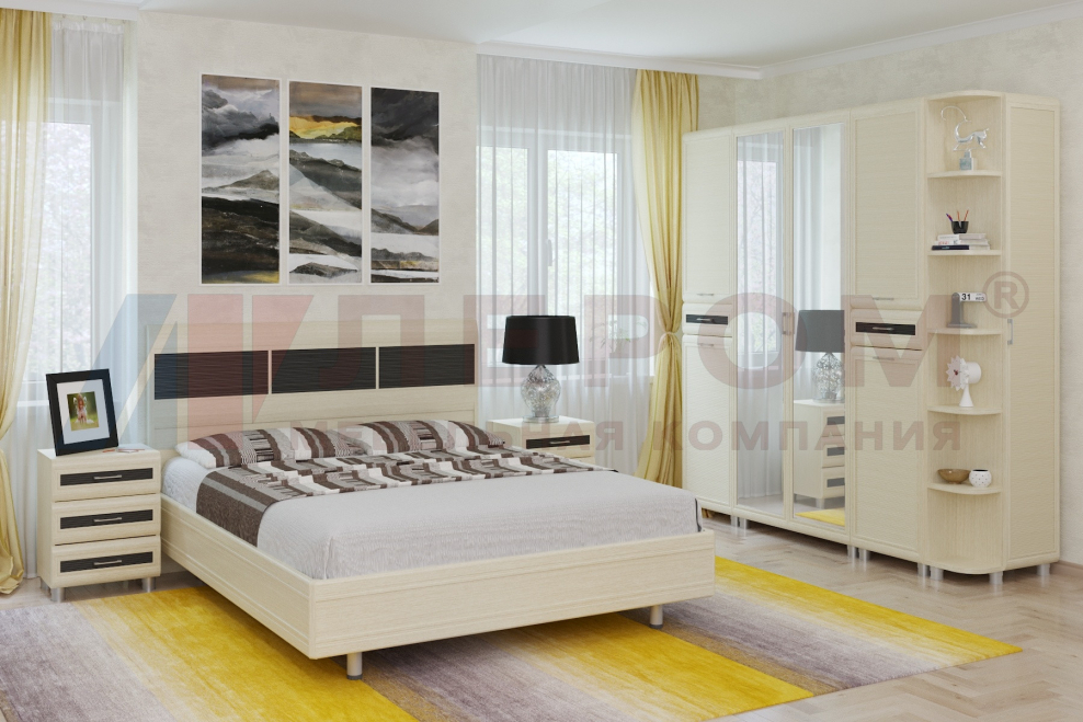 Спальня Мелисса Лером дуб беленый