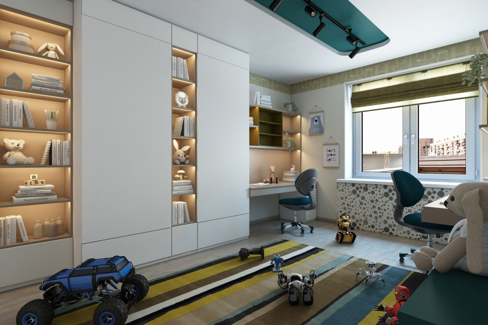 Дизайнерские детские комнаты