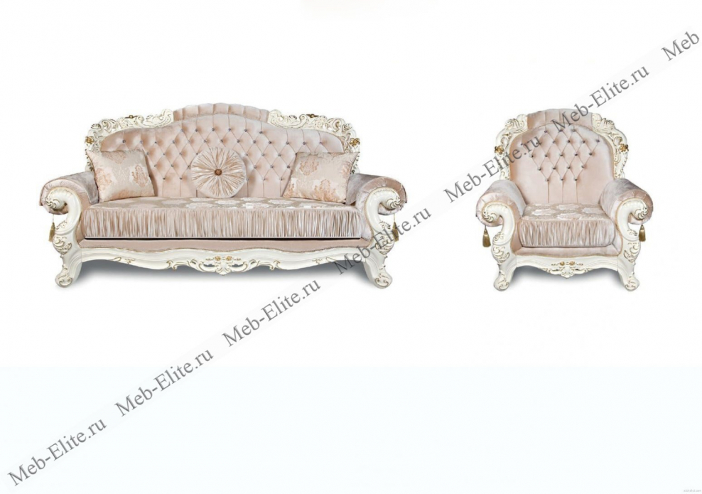 Диван Честер в стиле Прованс